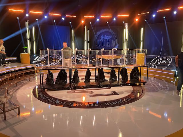 Revisita och scenografi till Fråga Lund