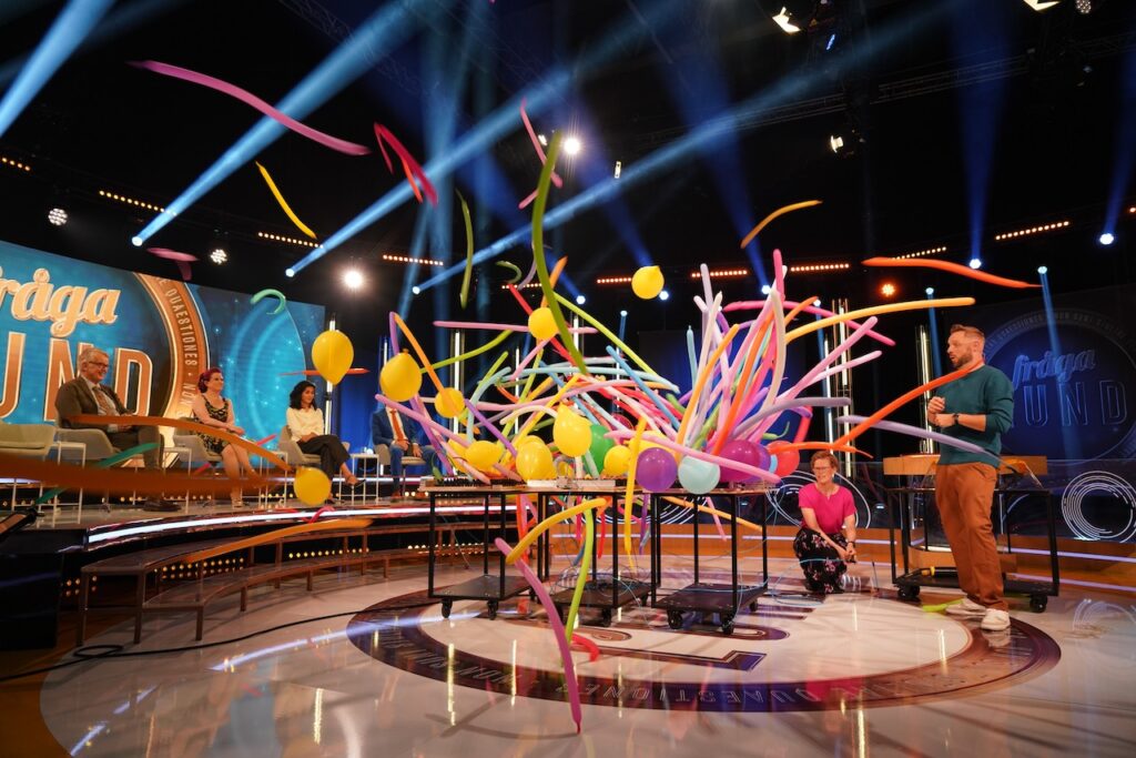 Ballong experiment till Fråga Lund